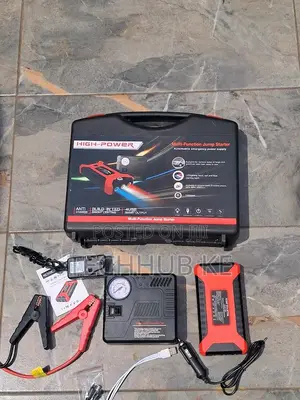 12V 99800mAh Emergency Car Jump Starter Air Compressor