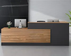 Modern Front Office Reception Desk : Office Front Desk Workstation