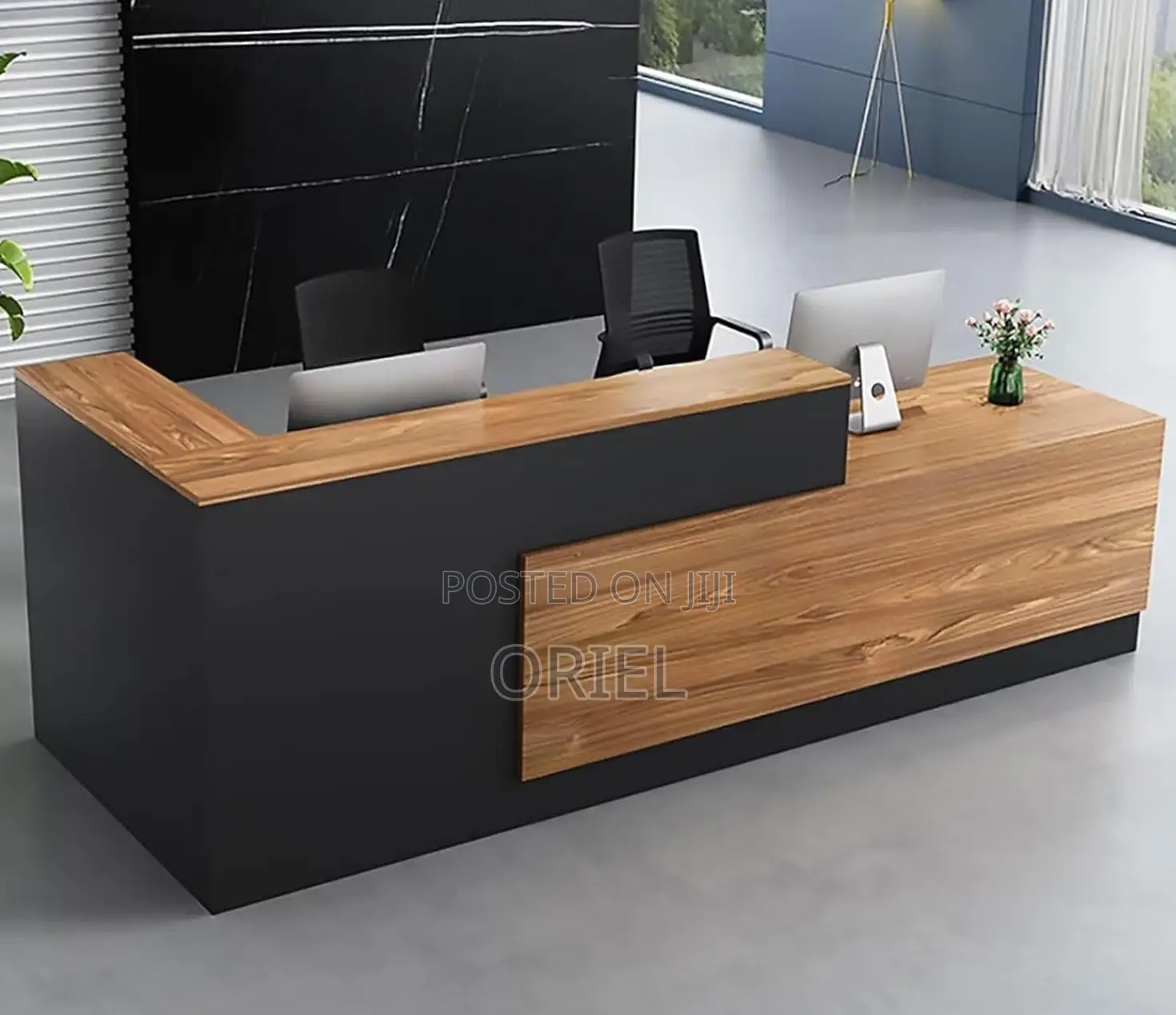 Modern Front Office Reception Desk : Office Front Desk Workstation