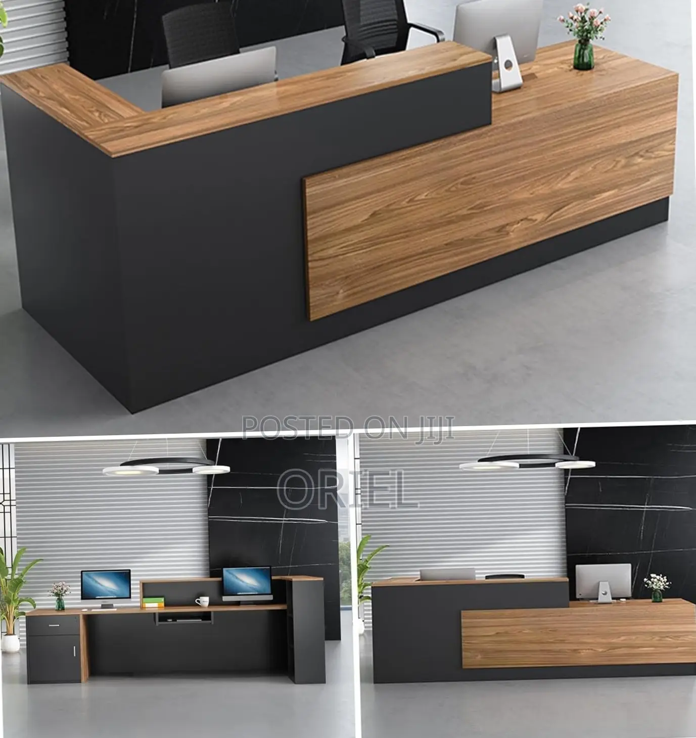 Modern Front Office Reception Desk : Office Front Desk Workstation