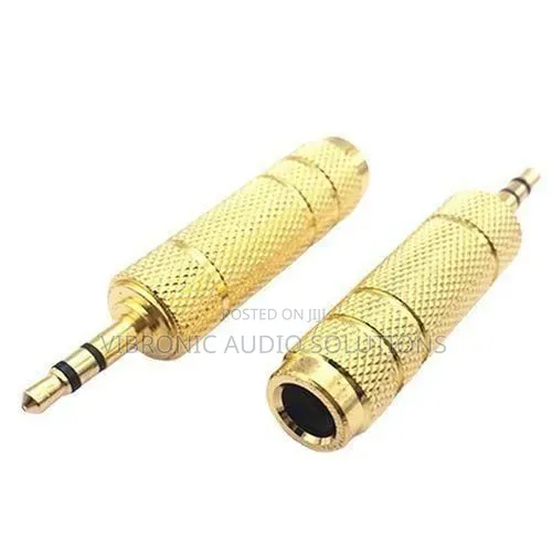 3.5mm Male Plug to 6.5mm Female Connector Earphone