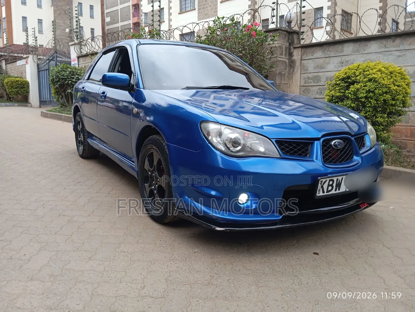 Subaru Impreza 2007 Blue