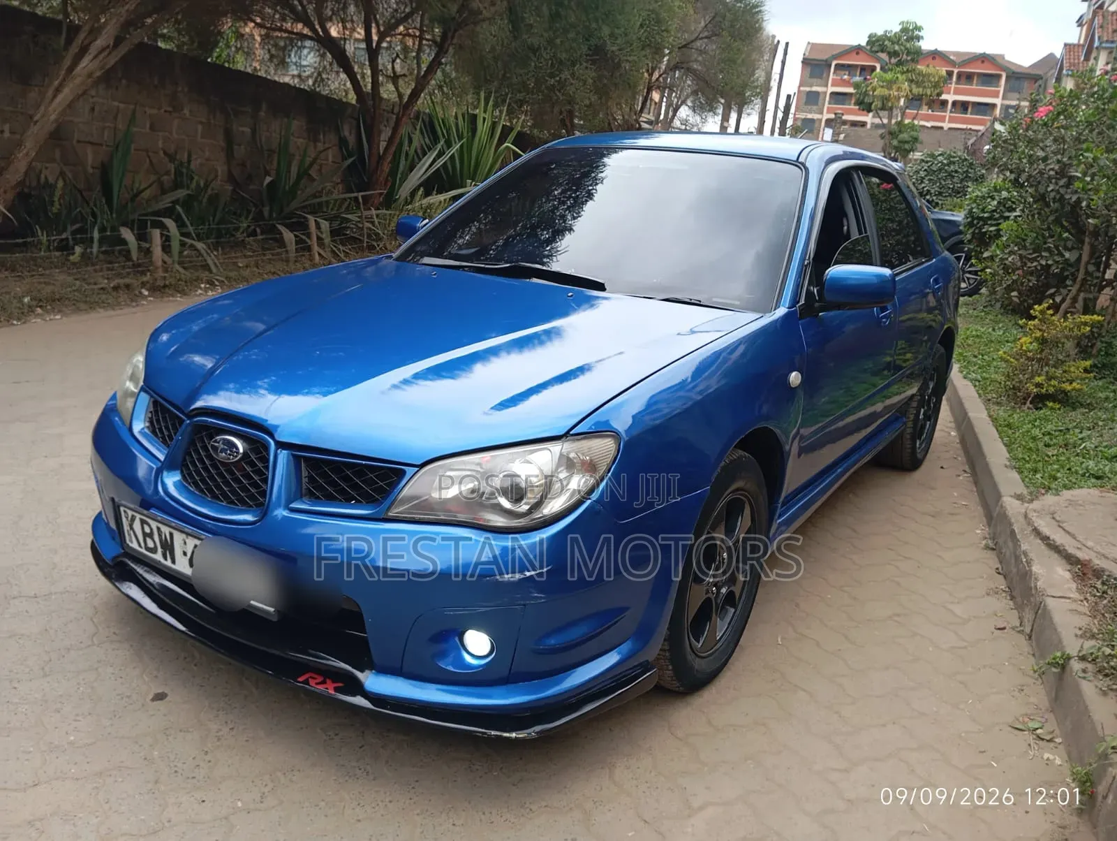Subaru Impreza 2007 Blue