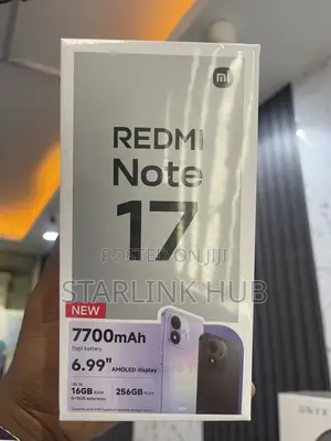 New Xiaomi Redmi Note 17 256 GB Red