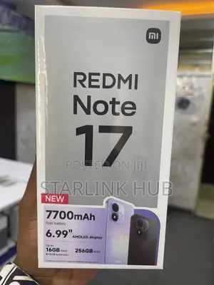 New Xiaomi Redmi Note 17 256 GB Red