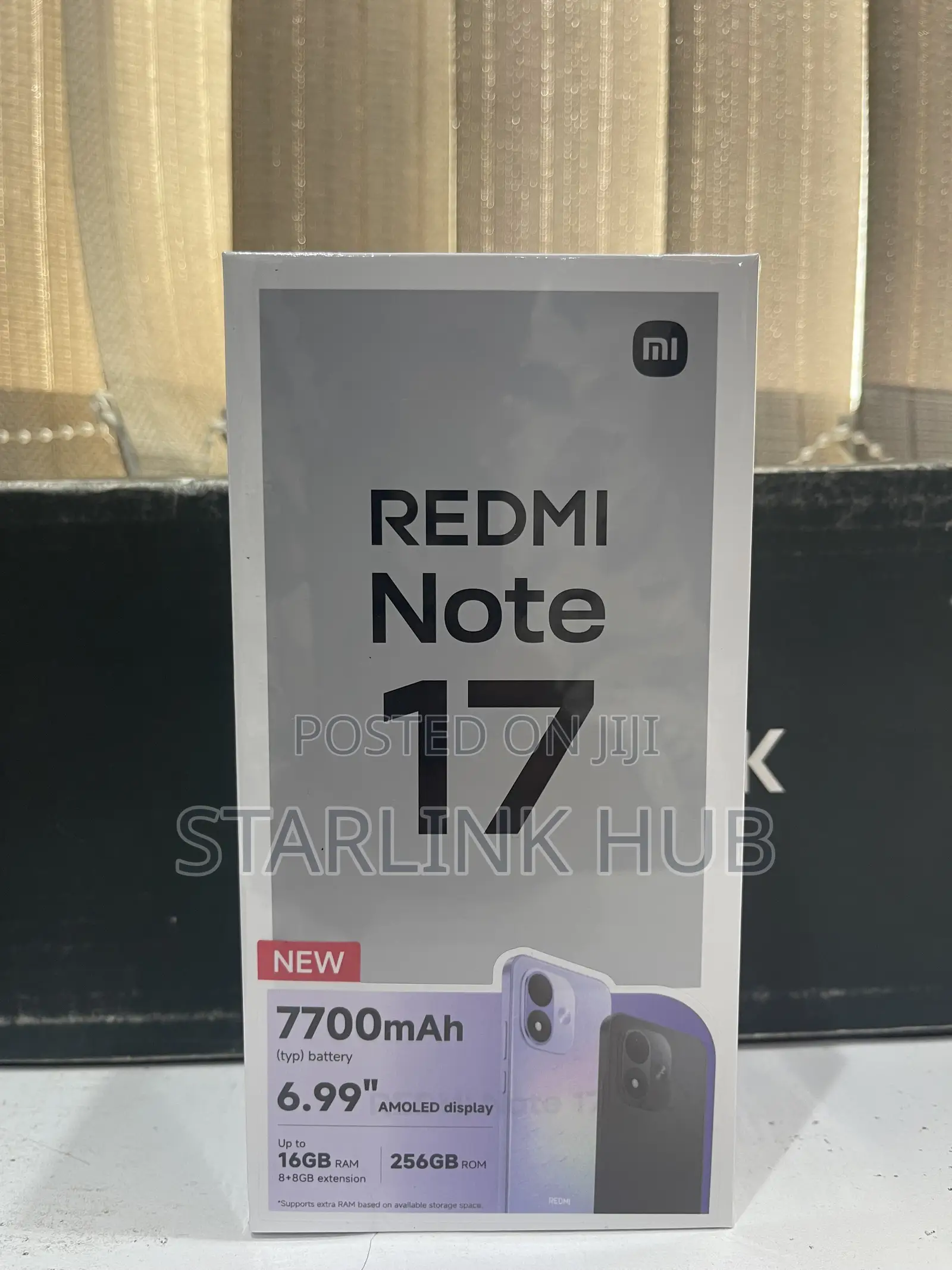 New Xiaomi Redmi Note 17 256 GB Red