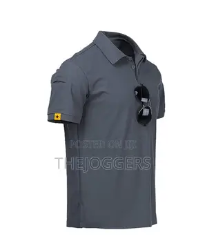 Men's Tactical,Breathable,Sweat-Wicking Golf Polo T-Shirt With Pocket