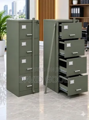 Green Metal Storage Cabinet
