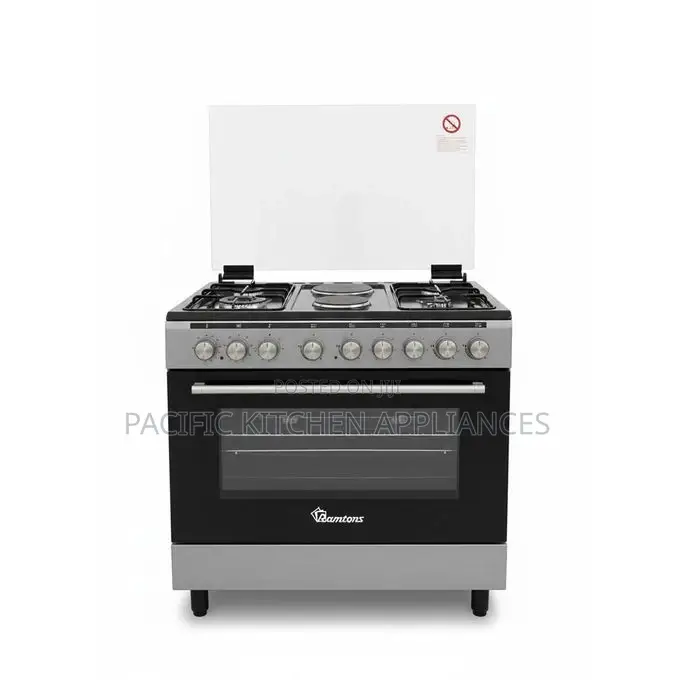 Ramtons 2 Burner Tabletop Auto-Ignition Stainless Steel Gas Cooker