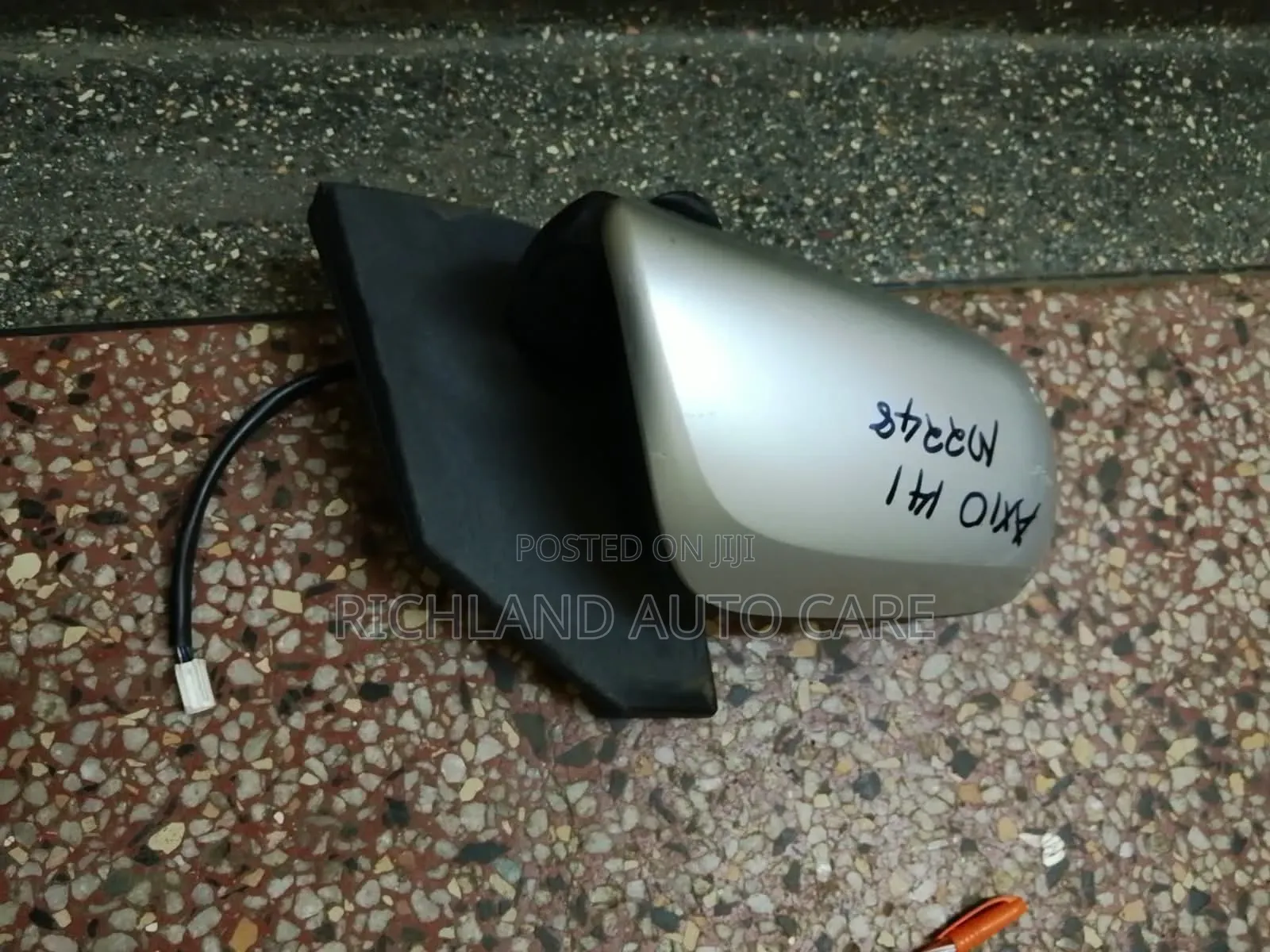 Sidemirror Axio 141 RHS 5wire Silver