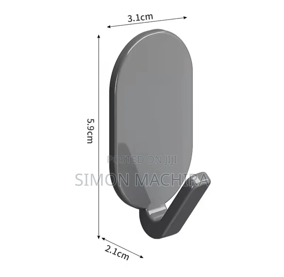 5pcs Adhesive Hooks Set