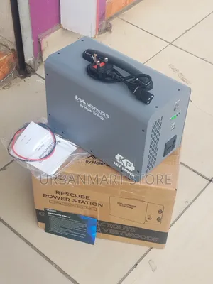 Vestwoods Rescube 1kWh Portable Power Station, 1 Kva, 500w Output
