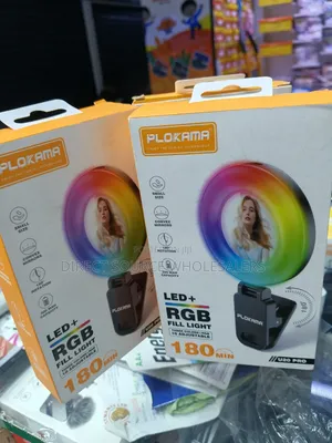 LED + RGB Selfie Fill Light – Rechargeable
