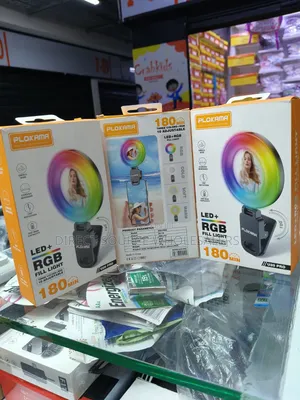 LED + RGB Selfie Fill Light – Rechargeable