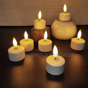 6pcs LED Rechargeable Candles With Remote