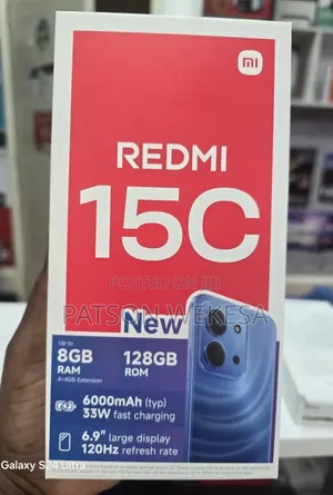 New Xiaomi Redmi 15C 4G 128 GB