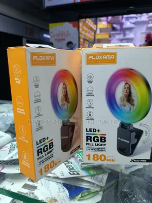 LED RGB Fill Light for Phone Selfies