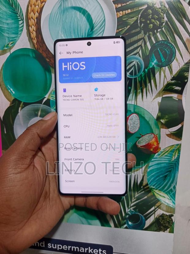 Tecno Camon 30S 128 GB Black - thumbnail 3