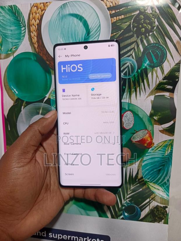 Tecno Camon 30S 128 GB Black - thumbnail 4