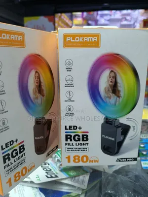 Portable LED RGB Selfie Light
LED + RGB Phone Fill Light for TikTok.