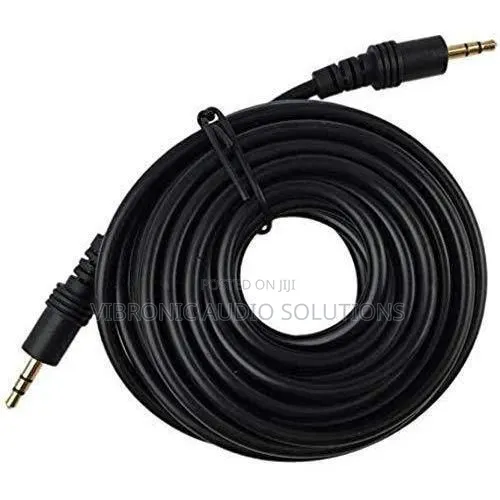 Bn 3.5mm to 2 RCA Audio Cable 3 Meter – Gold-