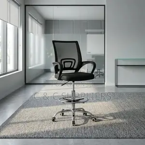 Height Adjustable Clerical Cashier Chair