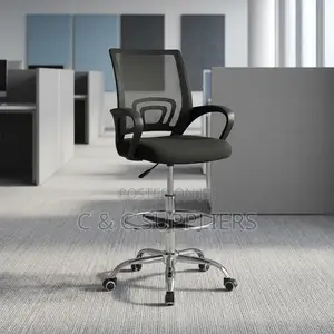 Height Adjustable Clerical Cashier Chair