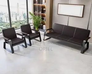 5-Seater Executive Reception Sofa : Office Waiting Couch