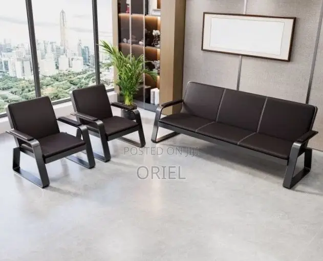5-Seater Executive Reception Sofa : Office Waiting Couch