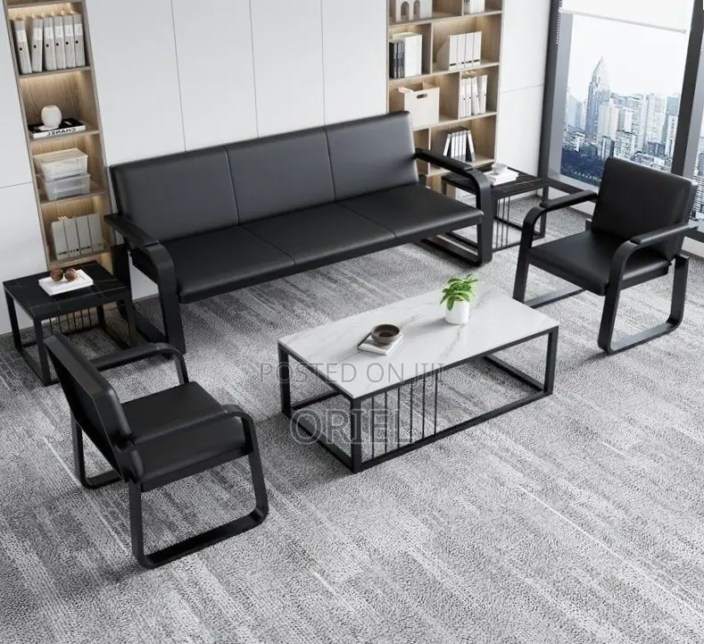 5-Seater Executive Reception Sofa : Office Waiting Couch