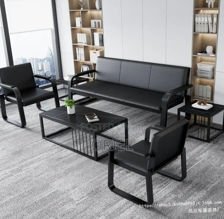 5-Seater Executive Reception Sofa : Office Waiting Couch