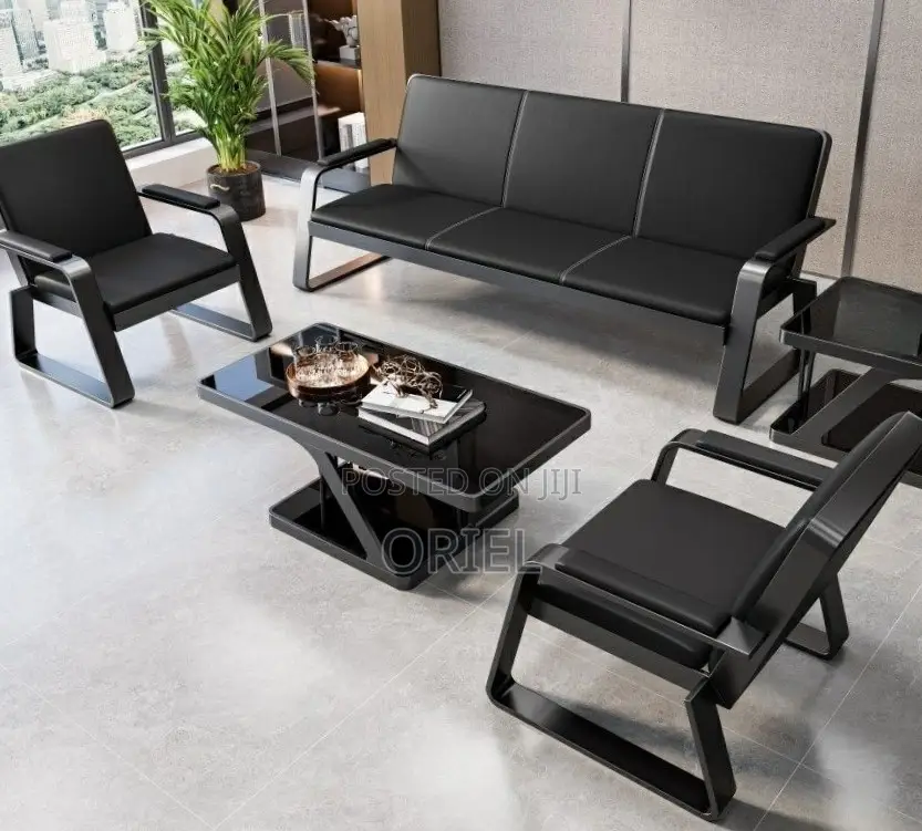 5-Seater Executive Reception Sofa : Office Waiting Couch