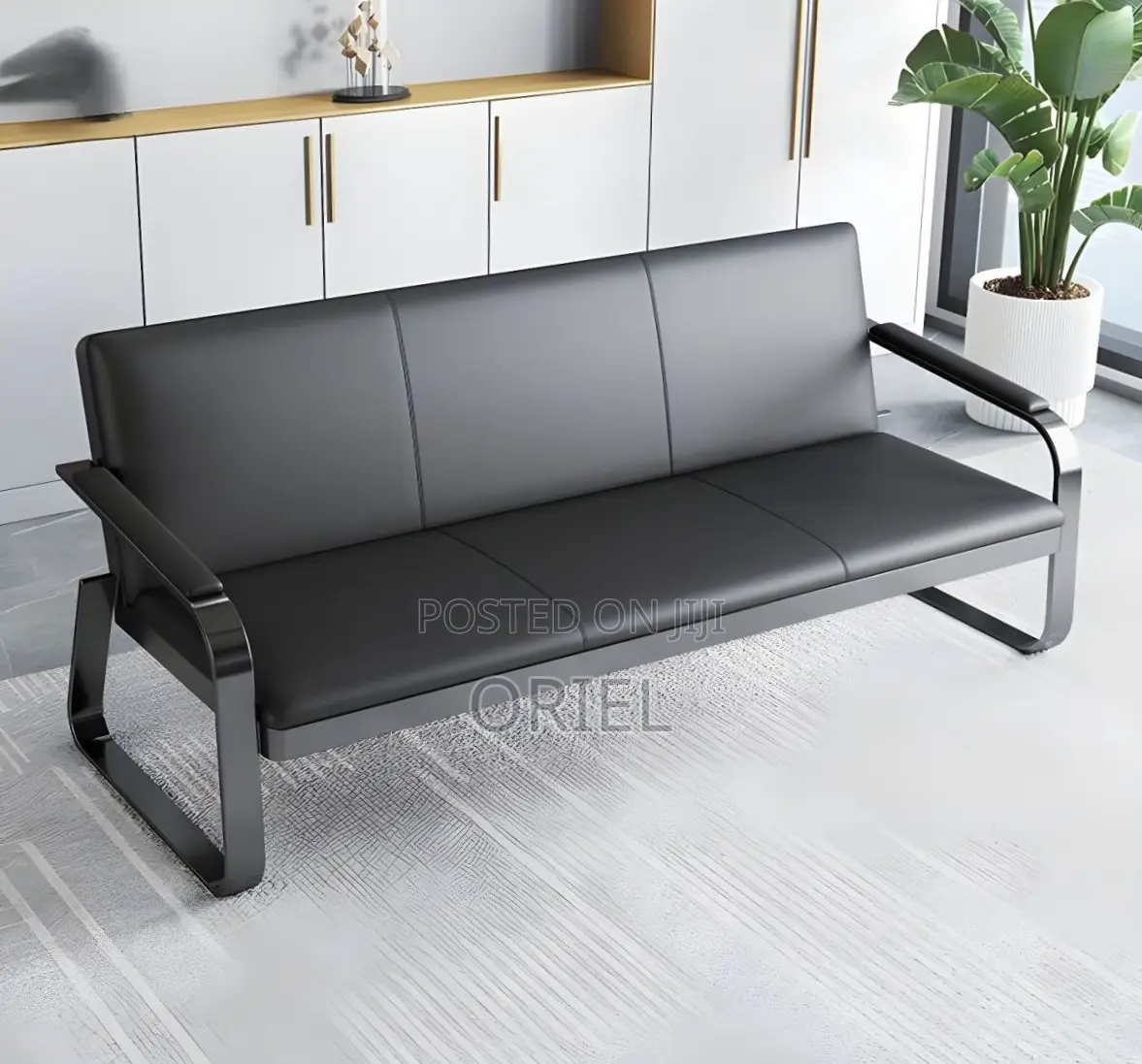5-Seater Executive Reception Sofa : Office Waiting Couch