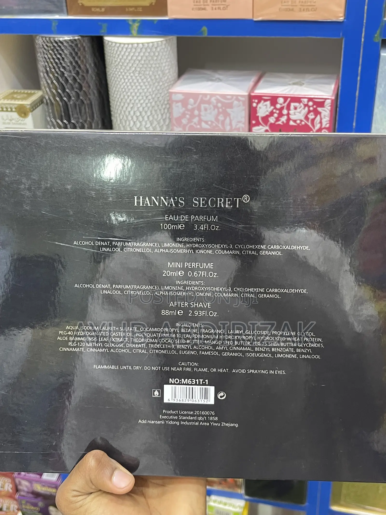 Hanna’s Secret Perfume for Men