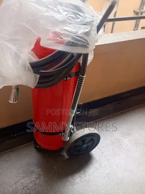 Wheeled Fire Extinguisher for Industrial Use