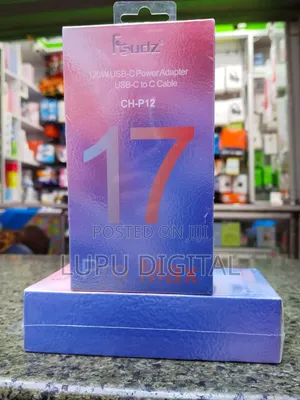 120. Watts iPhone 17 Pro Max C-C Charger