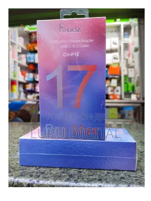 120. Watts iPhone 17 Pro Max C-C Charger