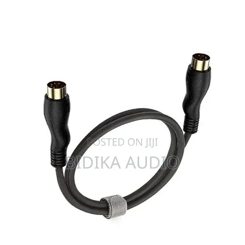 MIDI Cable, 1-Piece 3-Foot Male to Male 5-Pin MIDI Cable