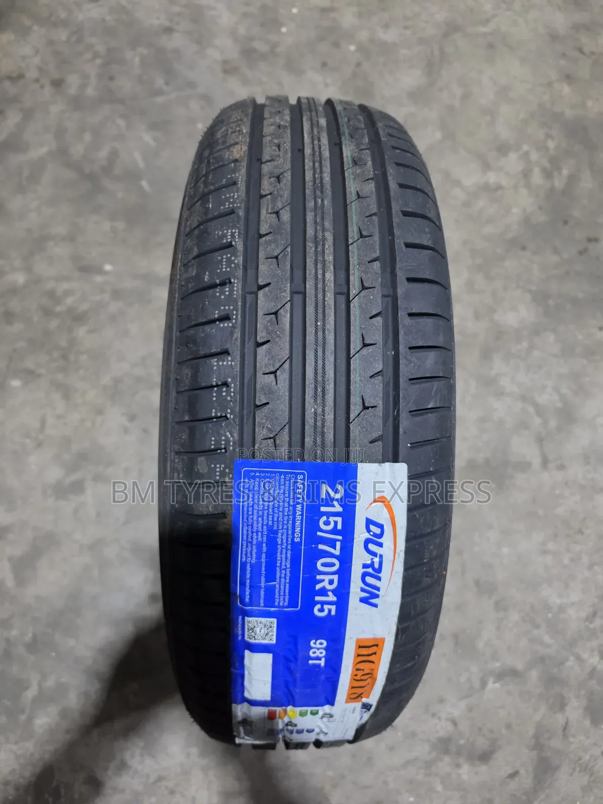 215 /70 R15 Durun Tires (Highway)