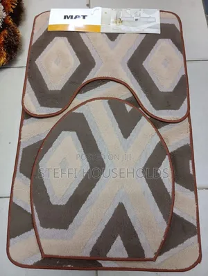 3pc Toilet Set Mats