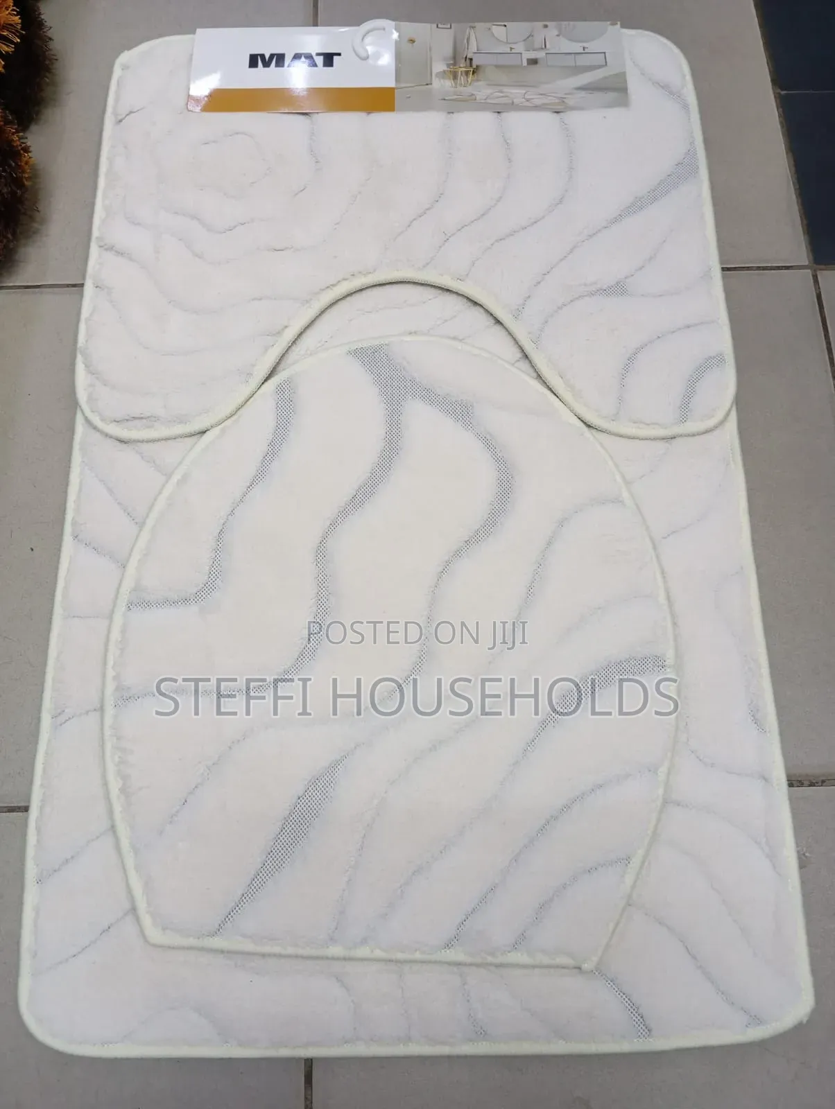 3pc Toilet Set Mats