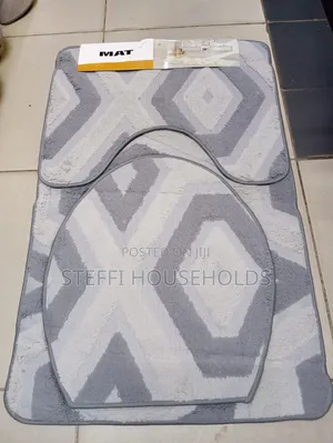 3pc Toilet Set Mats