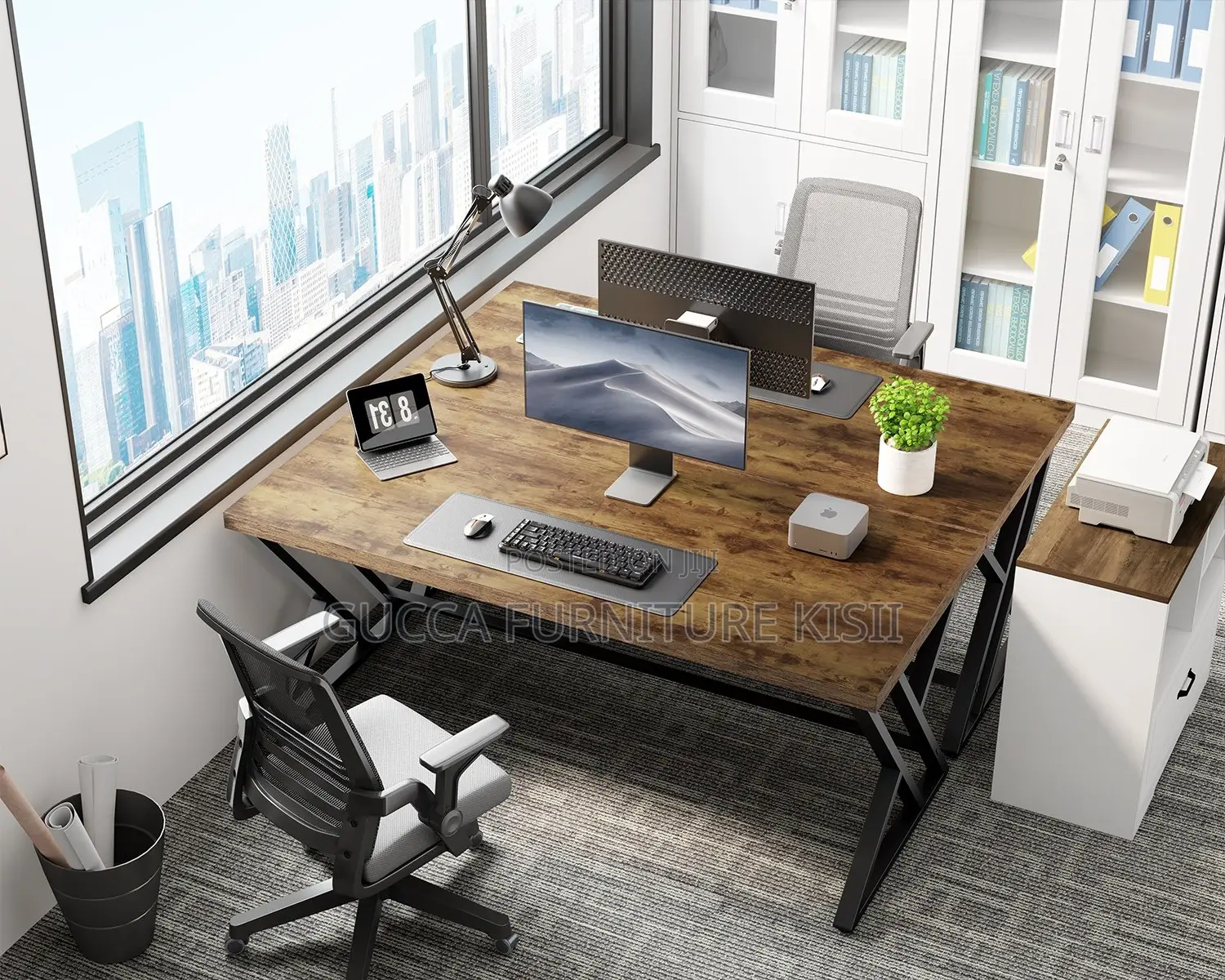 Modern Home Office Study Desk