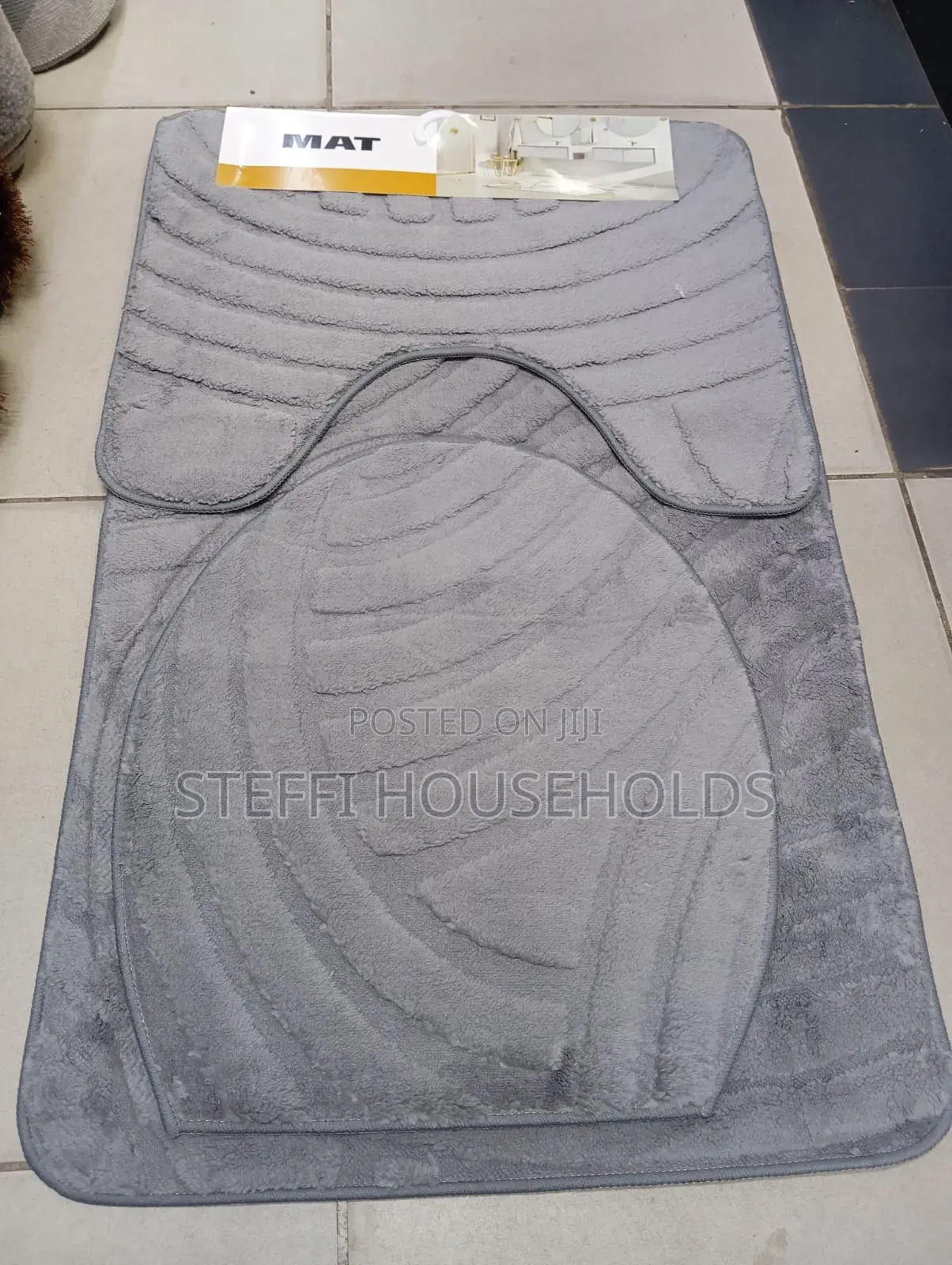 3pc Toilet Set Mats
