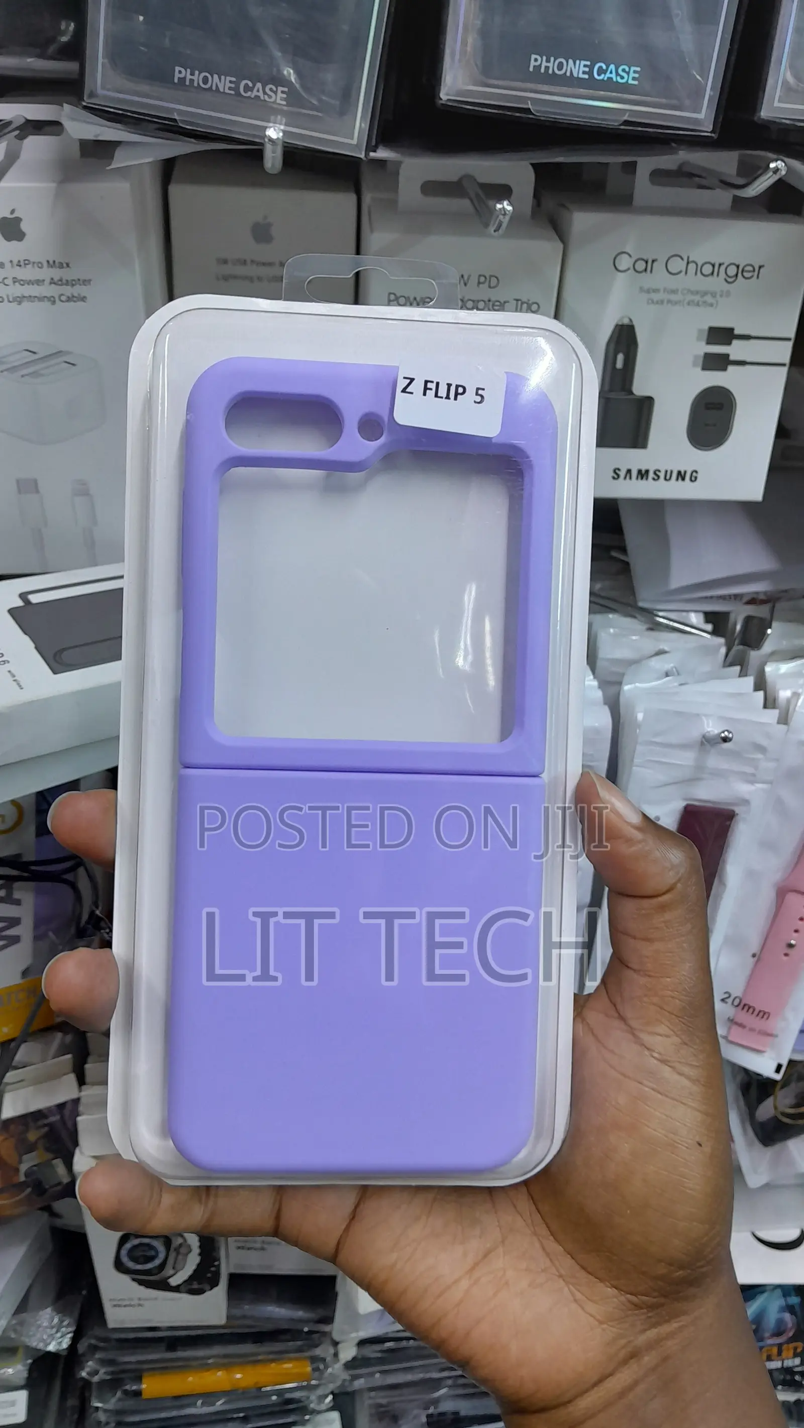 Liquid Silicone Shockproof Cover for Galaxy Z Flip 5