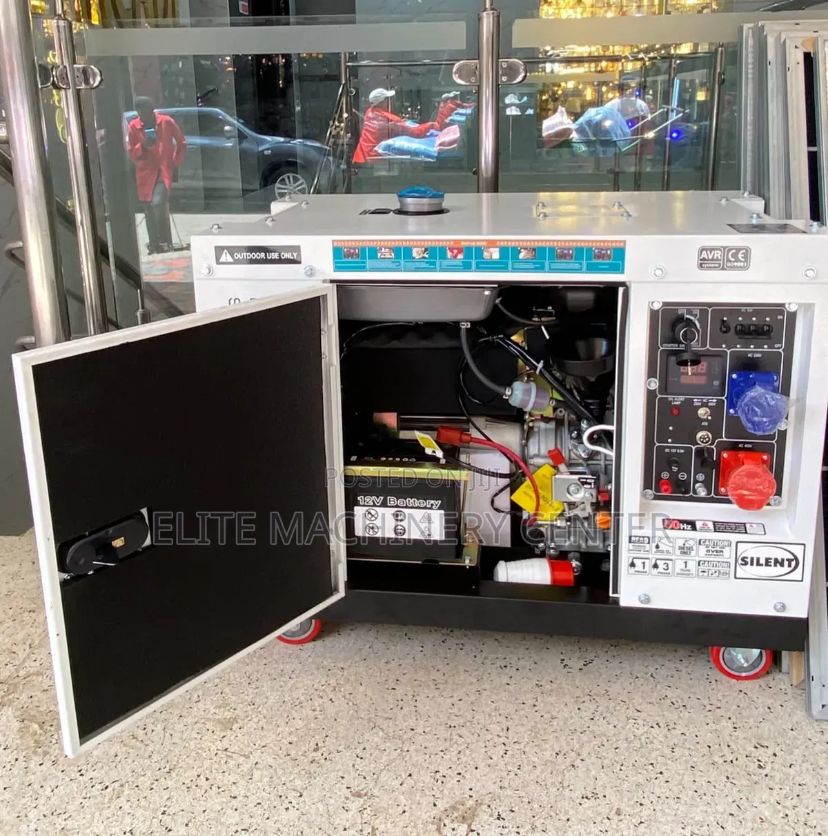 Pulsar Heavy-Duty Silent Diesel Generator With ATS