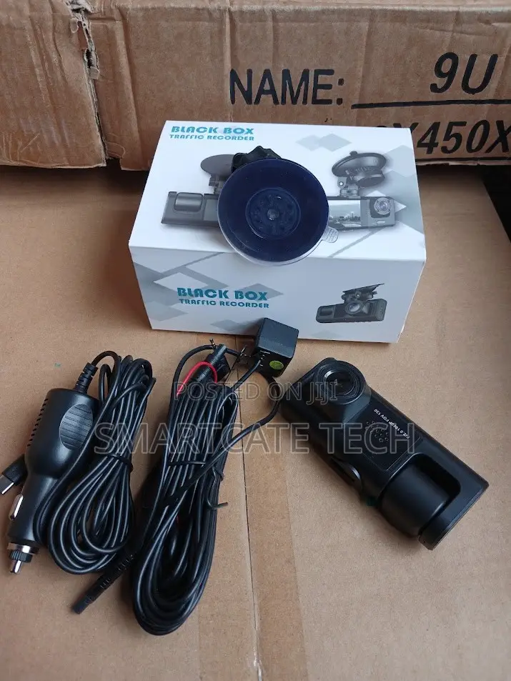 3-in-1 Dash Cam | Front + Rear + Interior | HD Night Vision