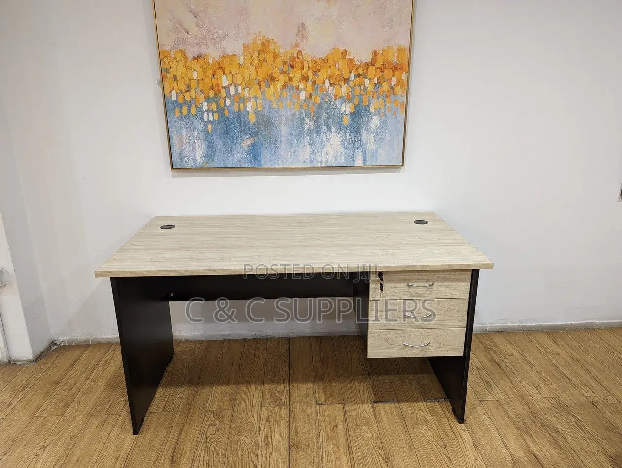 1.2m Study Desk – Elim Grey