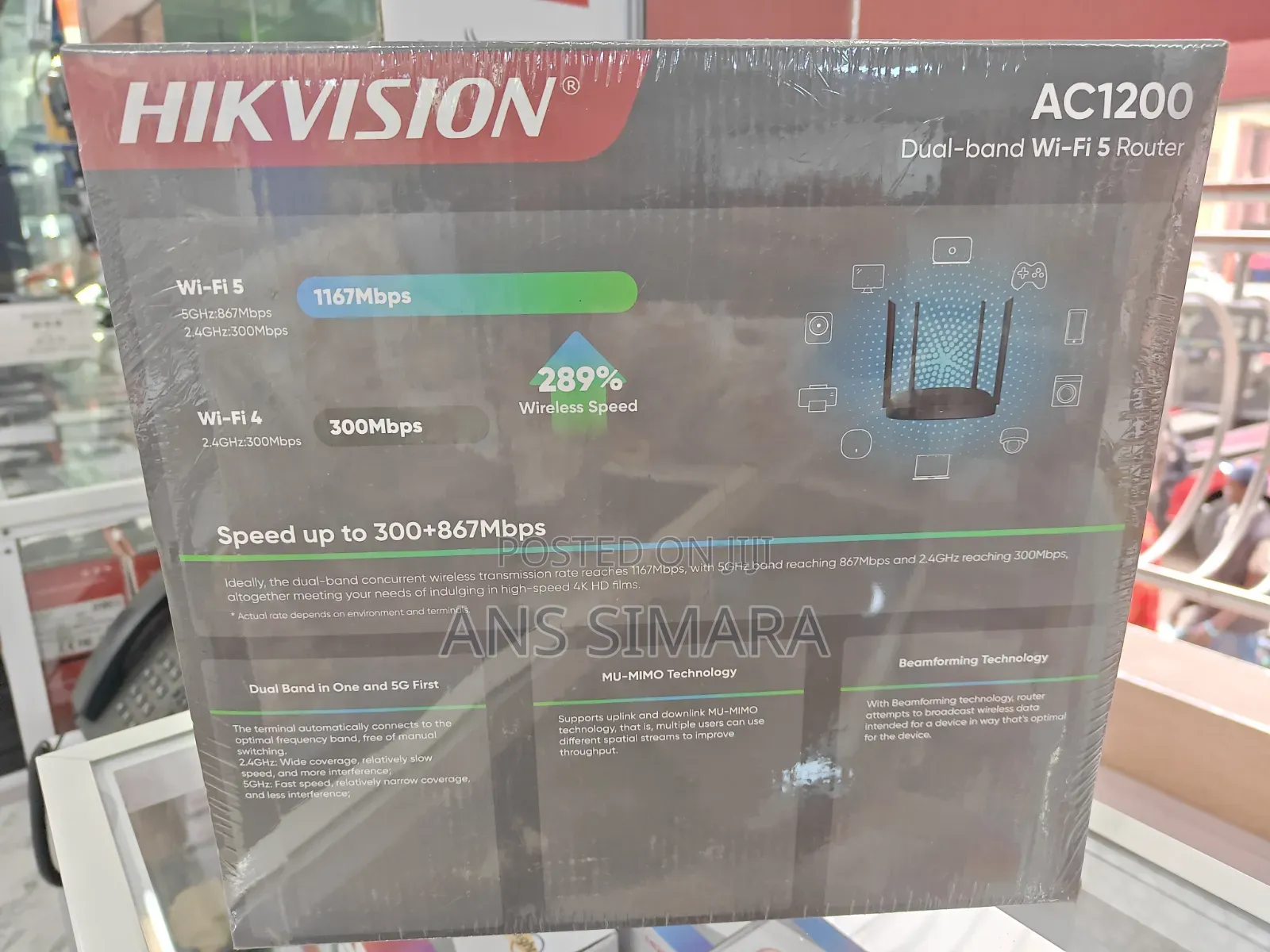 Ac1200 Dual Band Wifi 5 Hikvision
