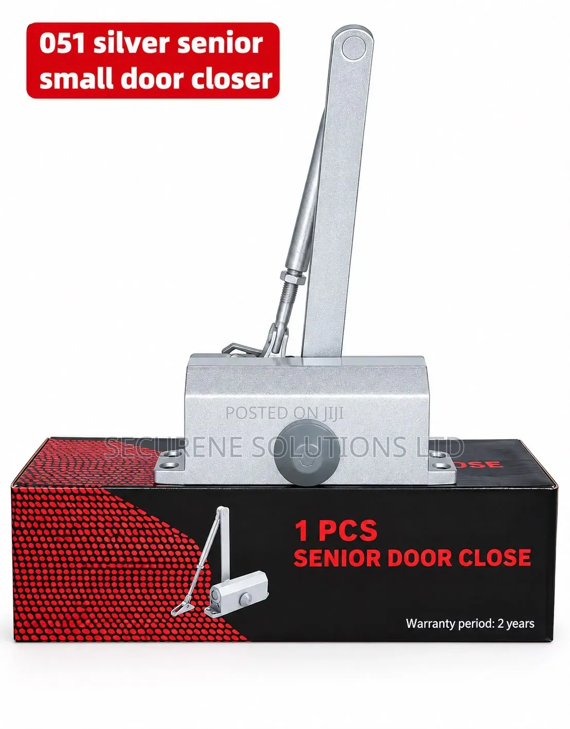 051 Silver Senior Small Hydraulic Door Closer